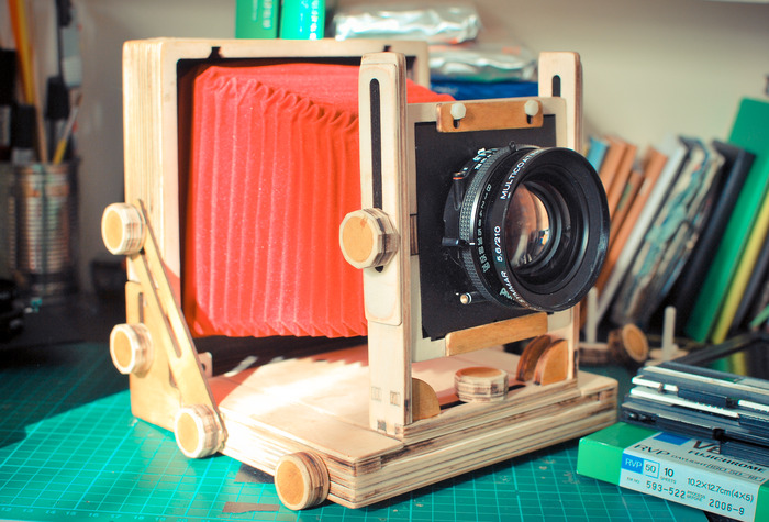 Vintage marketing fotografia: Fotocamera Banco ottico Kickstarter