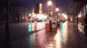 Caught in the rain by Jamie Beck
