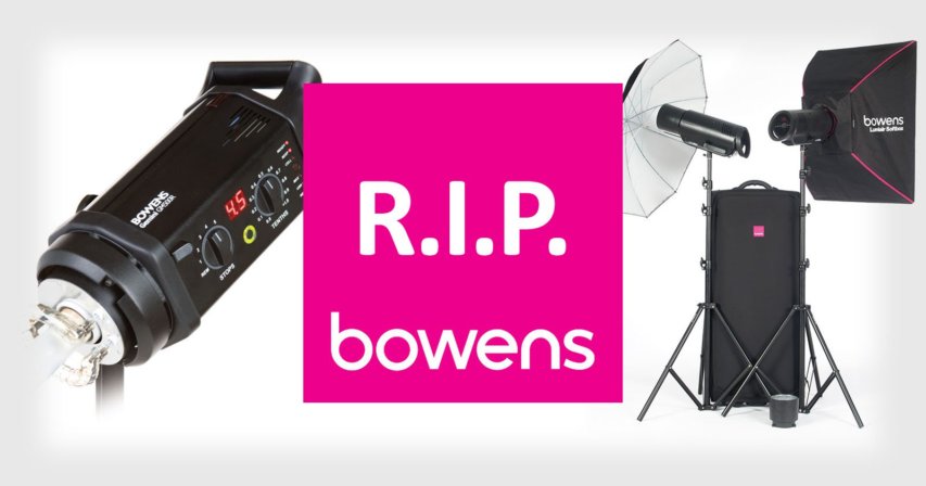 Si spegne la luce di Bowens, le cause sono le stesse che rischiano i fotografi professionisti
