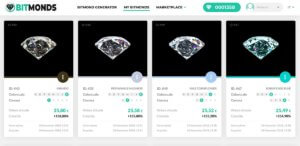 Bitmonds diamanti blockchain